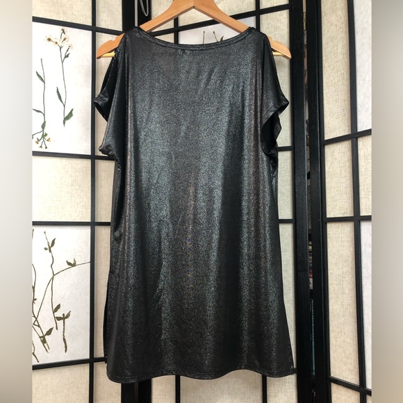 Reitman’s | Sparkling Long Shirt Tunic. V-Neck. Size Small. - Picture 6 of 10